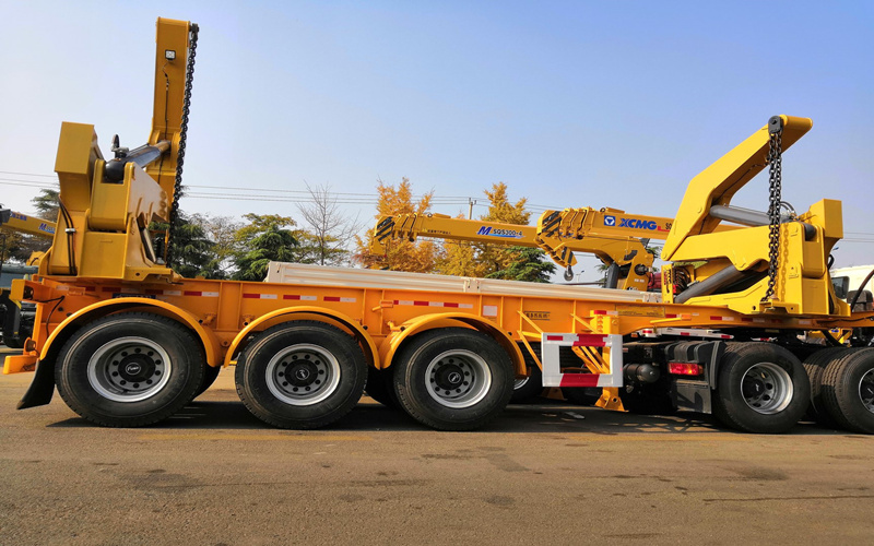 Self Loader Container Trailer