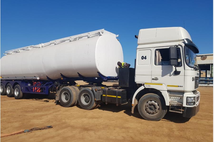 50000 Liters Aluminum Fuel Tanker Tra