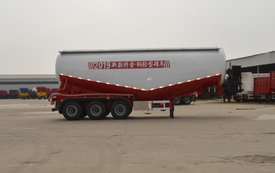 3 Axles 35CBM Dry Powder Cement Tanke