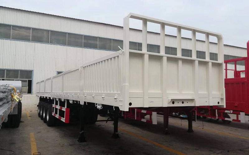 Triaxles Trailer With Drop Sides