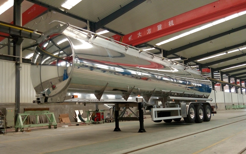 42000 Liters Alcohol Tanker Stainless
