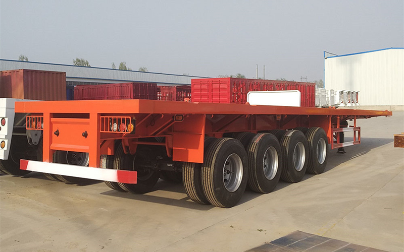 Container Shipping Trailer 4 Axles Fl