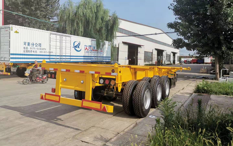 Chassis Container Shipping Trailer 3 