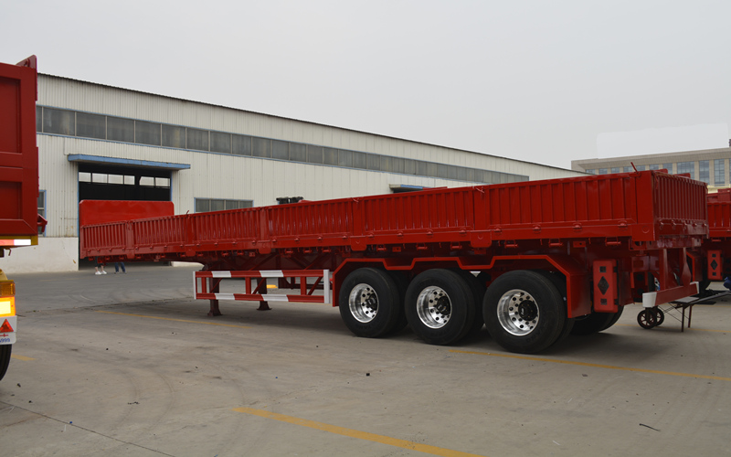 Side Wall Cargo Trailer Price 3 Axles