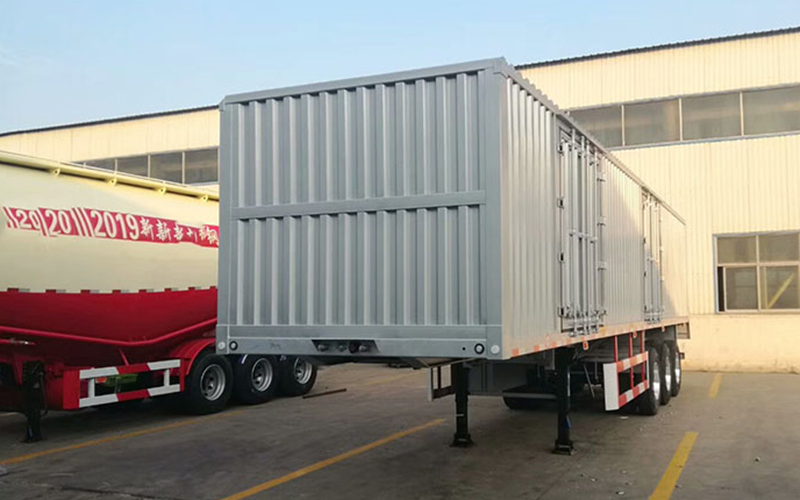 High Quality Box Cargo Van Trailer 3 