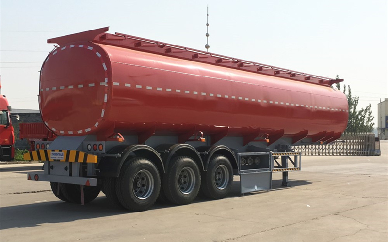 Tanker Trailer 44000 Liters Steel Tan