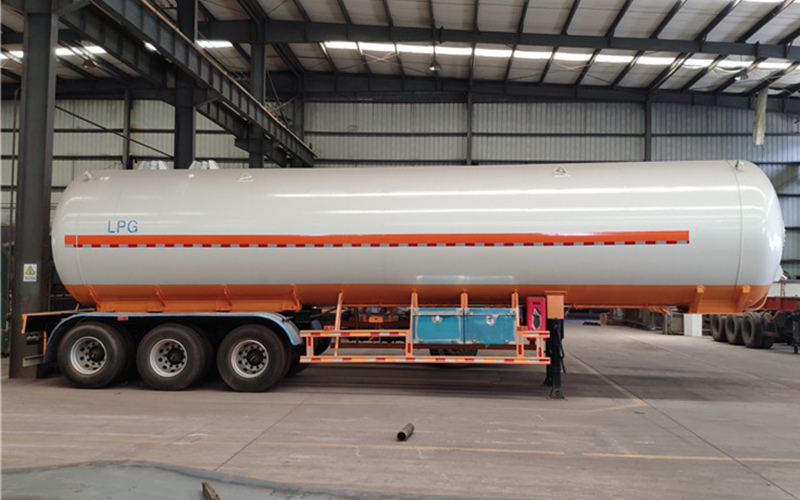 Gas Tanker Trailer 25 Tons Payload LP