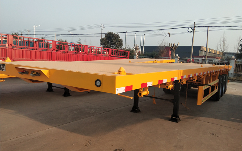 Triaxles Container Flatbed Carrier 20