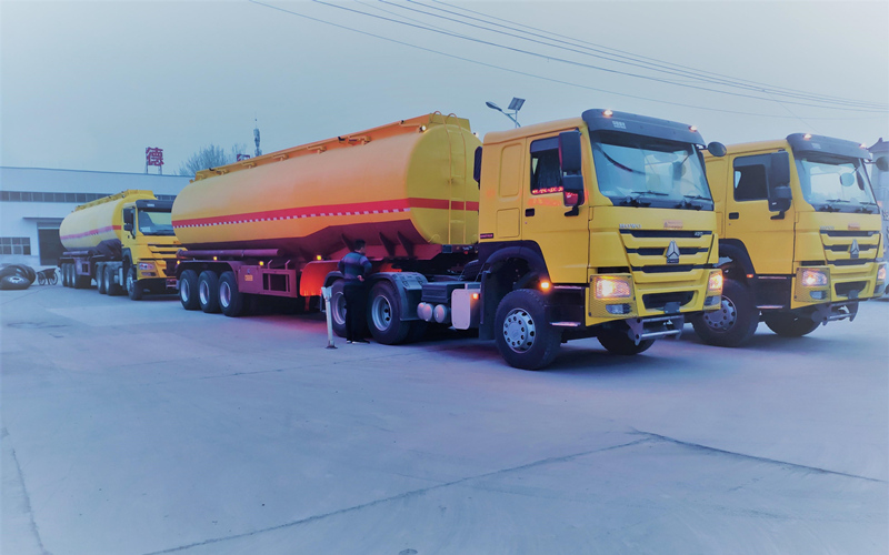 Fuel Road Tanker Trailer 40000 Liters