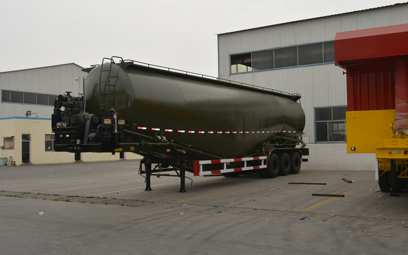 Customized 3 Axles 50tons Payload Dry