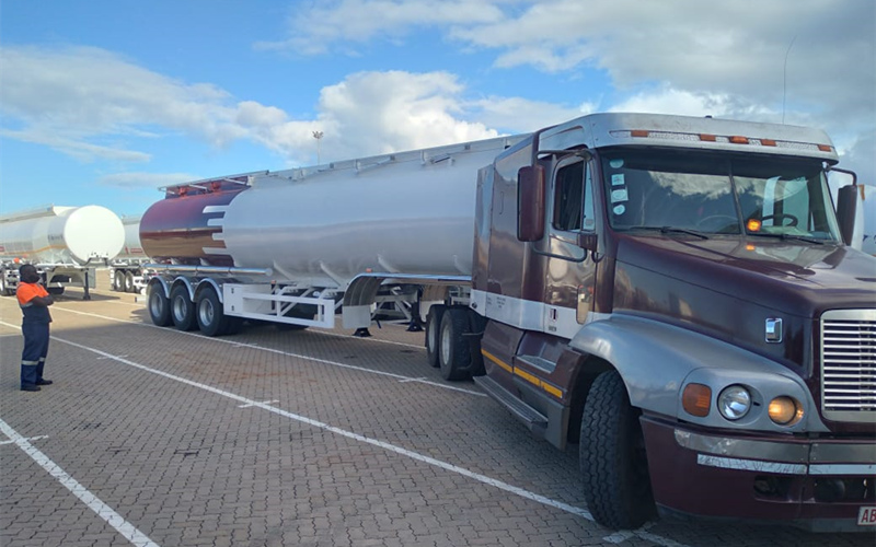 45000 Liters Aluminum Tanker Feedback From Africa Customer