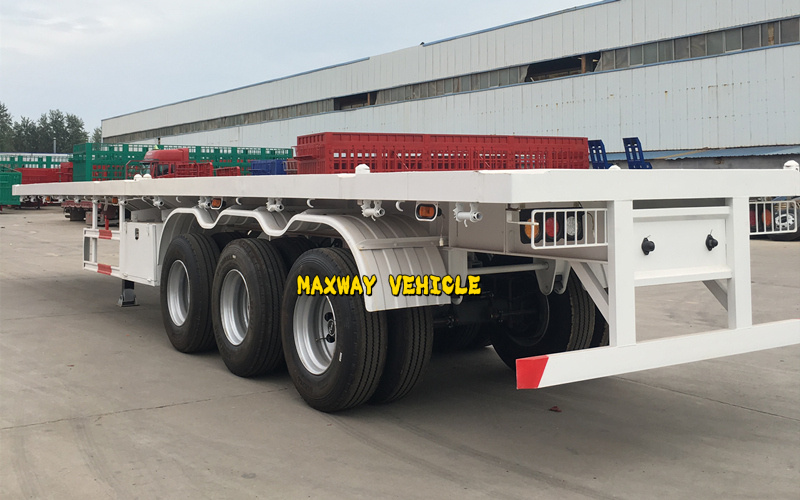 40 Feet Container Pan Trailer 30 Tons