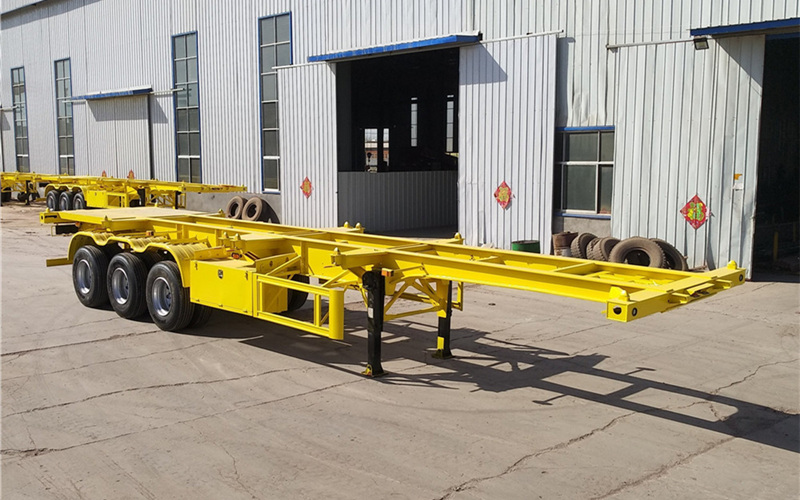 40ft Chassis Conatiner Trailer 3 Axle
