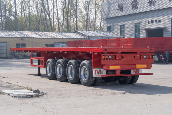Shipment of 30 units flatdeck trailer & dropsides trailer