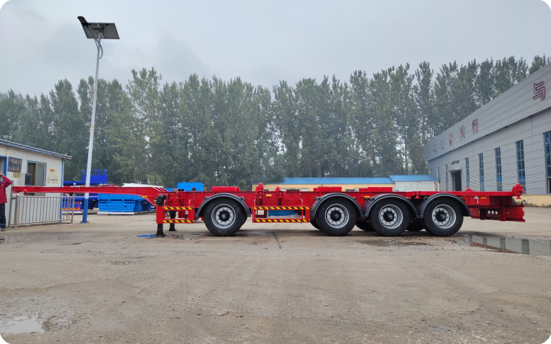 4 Axles Chassis Container Trailer 40H
