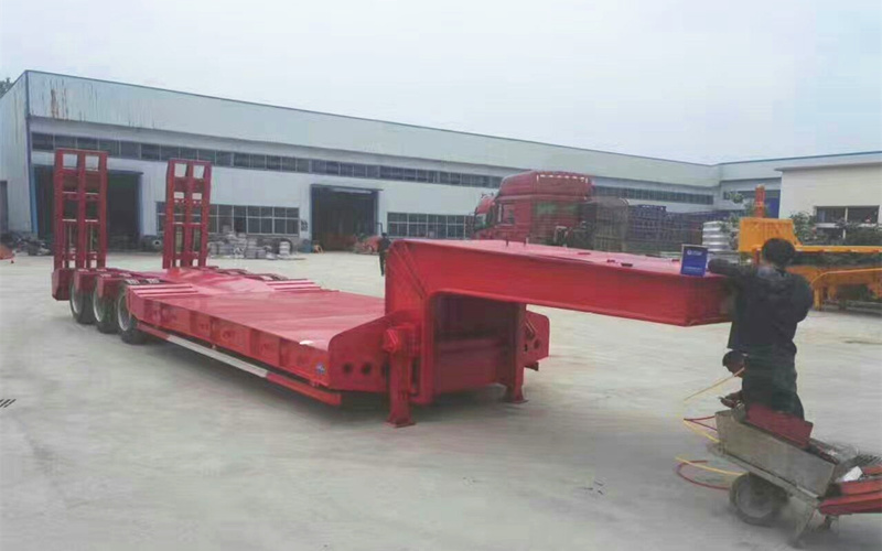 3 Axle Low bed Trailer