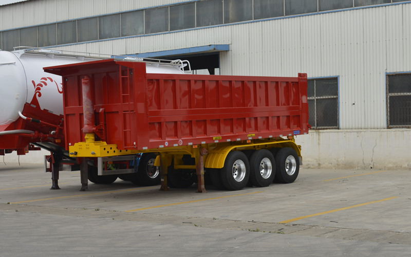 3 Axles Dumper Trailer Maxway Tipper 