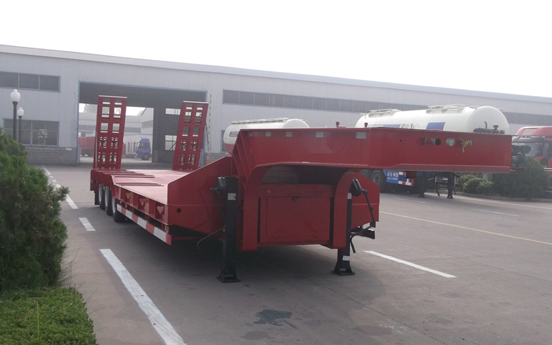 Abnormal Trailer Lowbed Truck Trailer