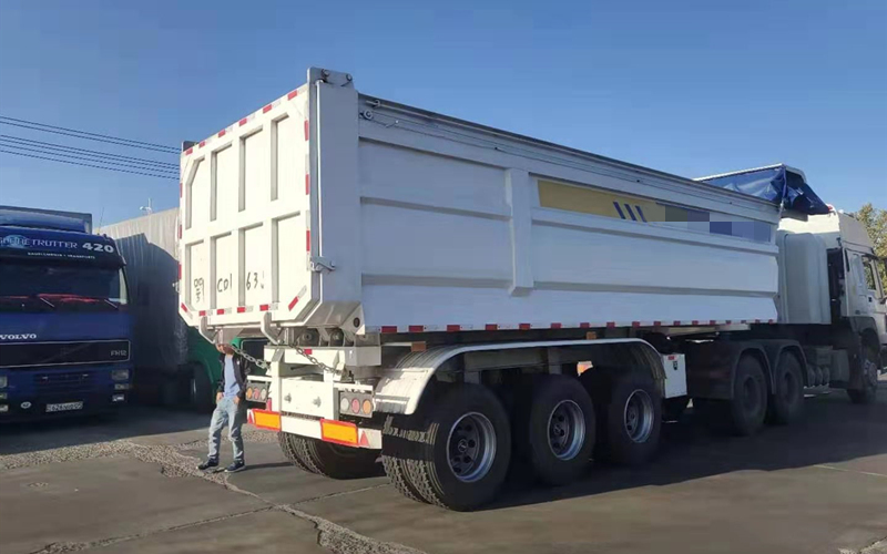 Aggregate Transport Tipper Trailer 3 