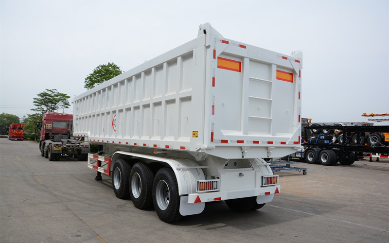 30 Cubics 35 Cubics Tipper Trailer 40