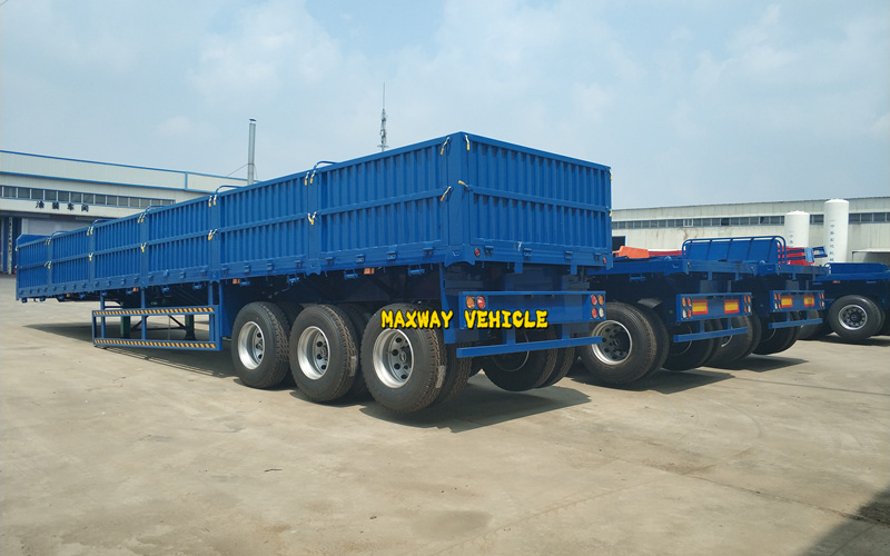 Bulk Sides Cargo Trailer 3 Axles 40 T