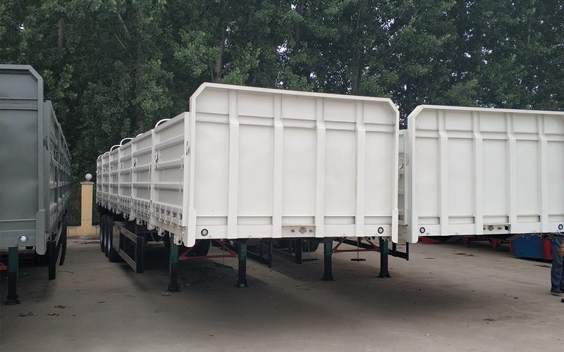 3 Axles Cargo Trailer 30 Tons 40 Tons